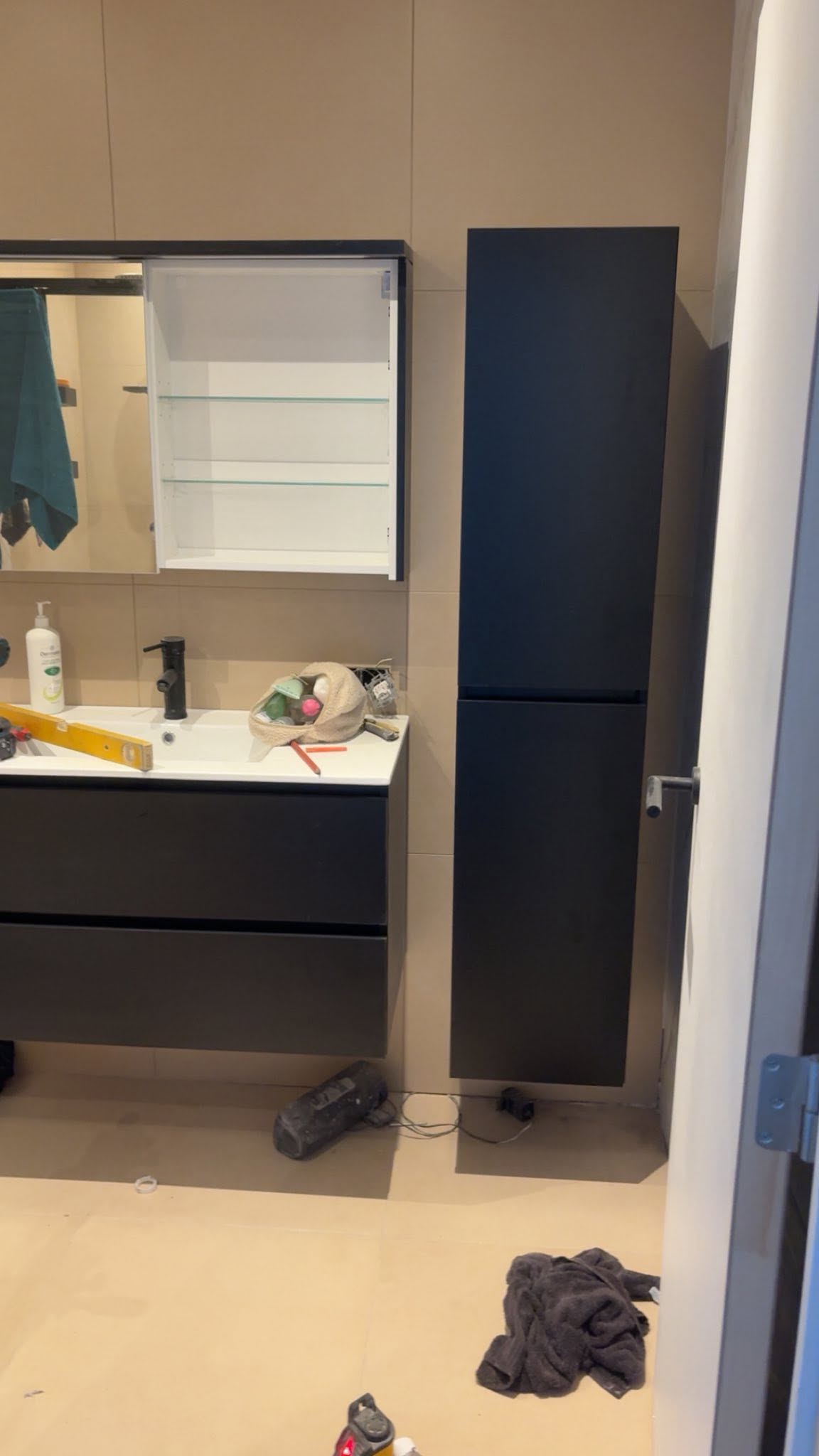 Volledige badkamerrenovatie